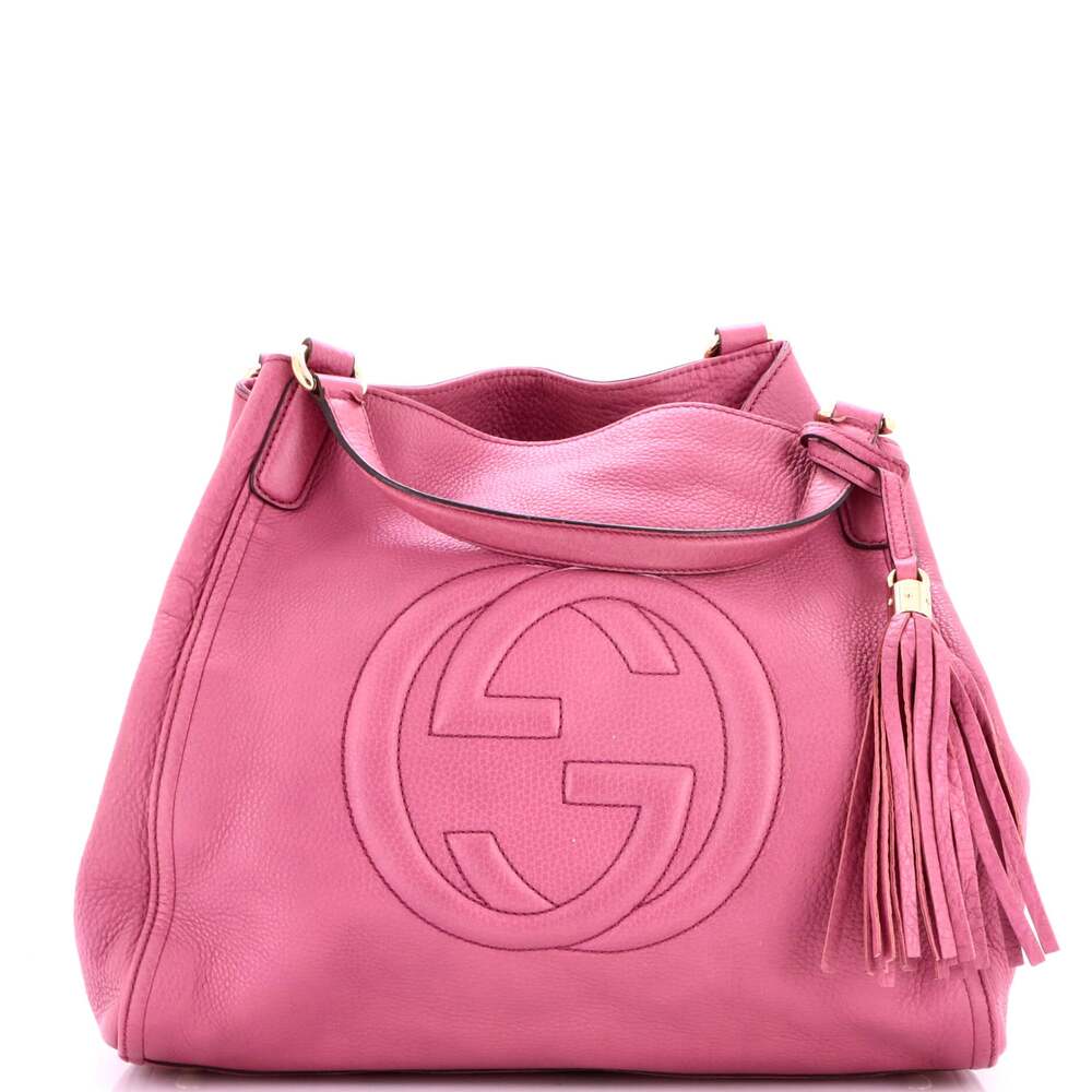 Gucci Soho Shoulder Bag Leather Medium #334861G14B